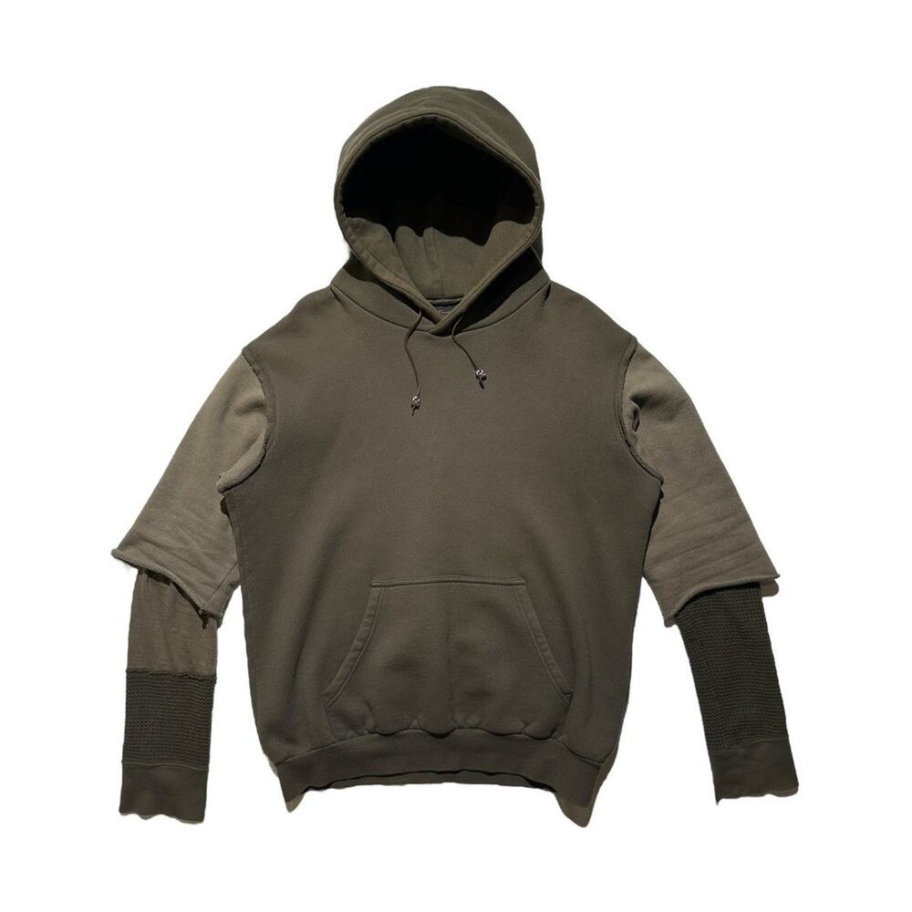 Archive Triple Layered Skull Drawstring Hoodie - image 1